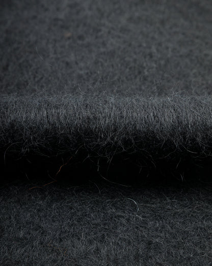 And Wander Mohair Wool Knit Hoodie - Black - Standard & Strange