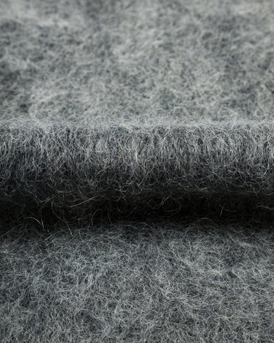 And Wander Mohair Wool Knit Hoodie - Gray - Standard & Strange