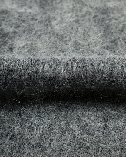 And Wander Mohair Wool Knit Hoodie - Gray - Standard & Strange