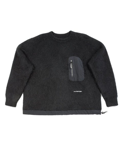 Mohair Wool Sweater - Black – Standard & Strange