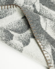 And Wander Mountain Camo Wool Blanket - Gray - Standard & Strange