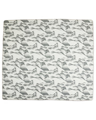 And Wander Mountain Camo Wool Blanket - Gray - Standard & Strange