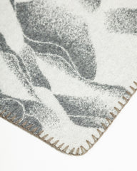 And Wander Mountain Camo Wool Blanket - Gray - Standard & Strange