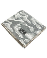 And Wander Mountain Camo Wool Blanket - Gray - Standard & Strange