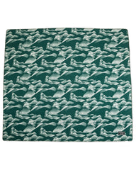 And Wander Mountain Camo Wool Blanket - Green - Standard & Strange