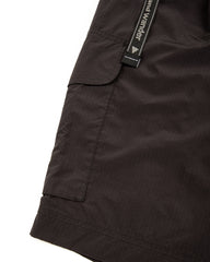 And Wander Oversized Cargo Short Pants - Black Large - Standard & Strange