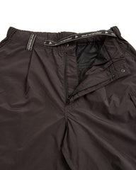 And Wander Oversized Cargo Short Pants - Black Large - Standard & Strange