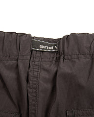 And Wander Oversized Cargo Short Pants - Black Large - Standard & Strange