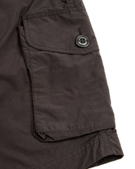 And Wander Oversized Cargo Short Pants - Black Large - Standard & Strange