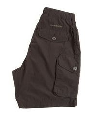 And Wander Oversized Cargo Short Pants - Black Large - Standard & Strange