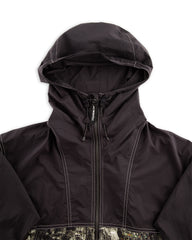 And Wander PERTEX Printed Wind Jacket - Black - Standard & Strange