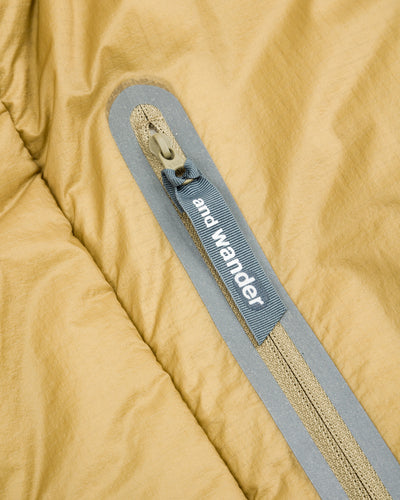 And Wander PRIMALOFT Rip Coat - Beige - Standard & Strange