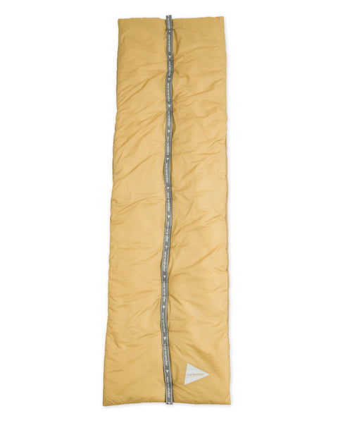 And Wander PRIMALOFT rip muffler - Beige - Standard & Strange