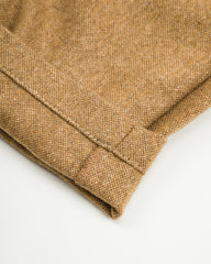 And Wander REWOOL Tweed Tapered Pants - Beige - Standard & Strange