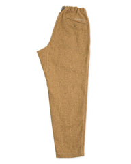 And Wander REWOOL Tweed Tapered Pants - Beige - Standard & Strange