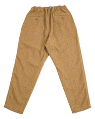 And Wander REWOOL Tweed Tapered Pants - Beige - Standard & Strange