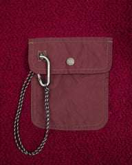 And Wander Re Wool JQ Stand Zip - Bordeaux - Standard & Strange