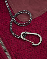 And Wander Re Wool JQ Stand Zip - Bordeaux - Standard & Strange