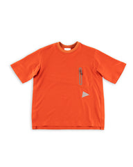 And Wander Seamless S/S Tee - Red - Standard & Strange