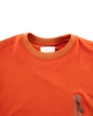 And Wander Seamless S/S Tee - Red - Standard & Strange