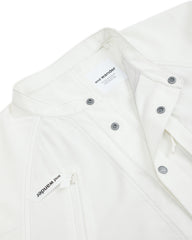 And Wander Stretch Rip Band Collar Shirt - Off White Large - Standard & Strange