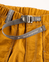 And Wander Taffeta Hiker 2way Pants - Yellow - Standard & Strange