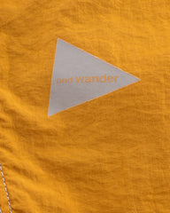 And Wander Taffeta Hiker 2way Pants - Yellow - Standard & Strange