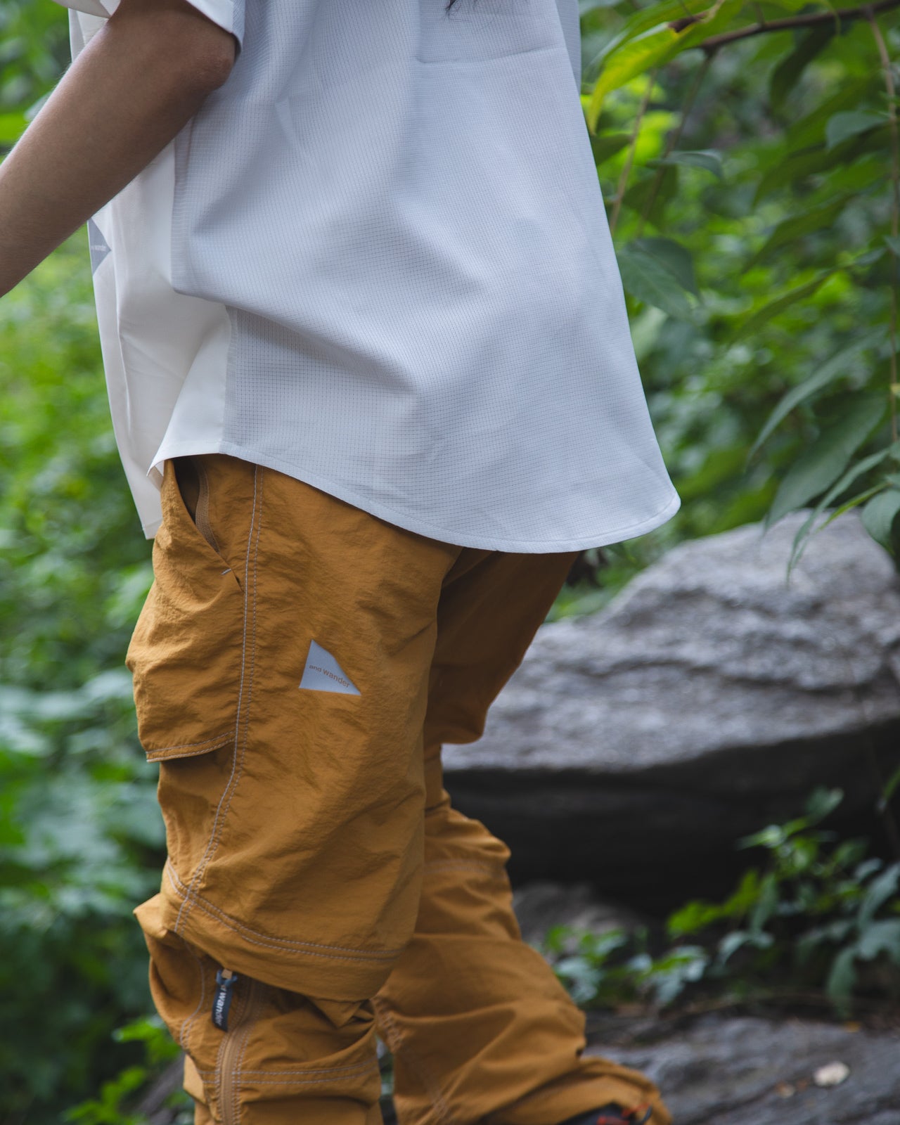 And Wander Taffeta Hiker 2way Pants - Yellow – Standard & Strange