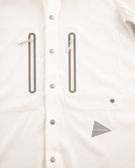 And Wander Tech S/S Shirt - Off White - Standard & Strange