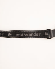 And Wander Waterproof Sacoche - Black - Standard & Strange