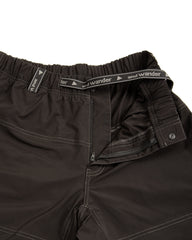 And Wander Wave Shorts - Black Large - Standard & Strange