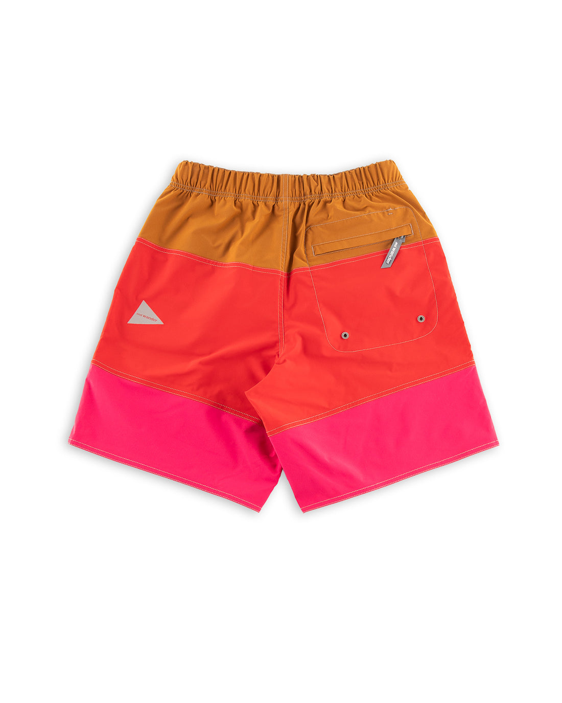 And Wander Wave Shorts - Red - Standard & Strange