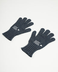 And Wander Wool Knit Glove - Navy - Standard & Strange