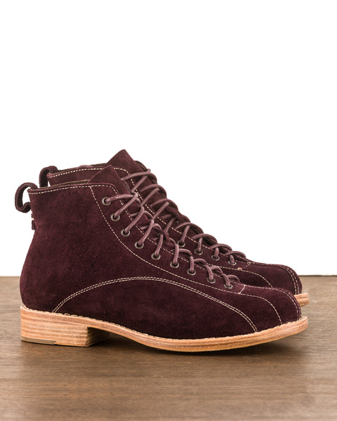 Arch Support Project Cestus Boot - Mahogany Roughout - Standard & Strange