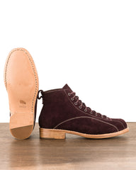 Arch Support Project Cestus Boot - Mahogany Roughout - Standard & Strange