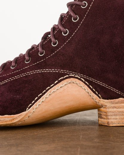 Arch Support Project Cestus Boot - Mahogany Roughout - Standard & Strange