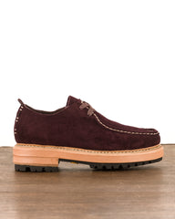 Arch Support Project Military Moc Low Boot - Mahogany Roughout - Standard & Strange