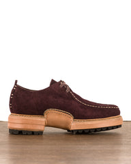 Arch Support Project Military Moc Low Boot - Mahogany Roughout - Standard & Strange