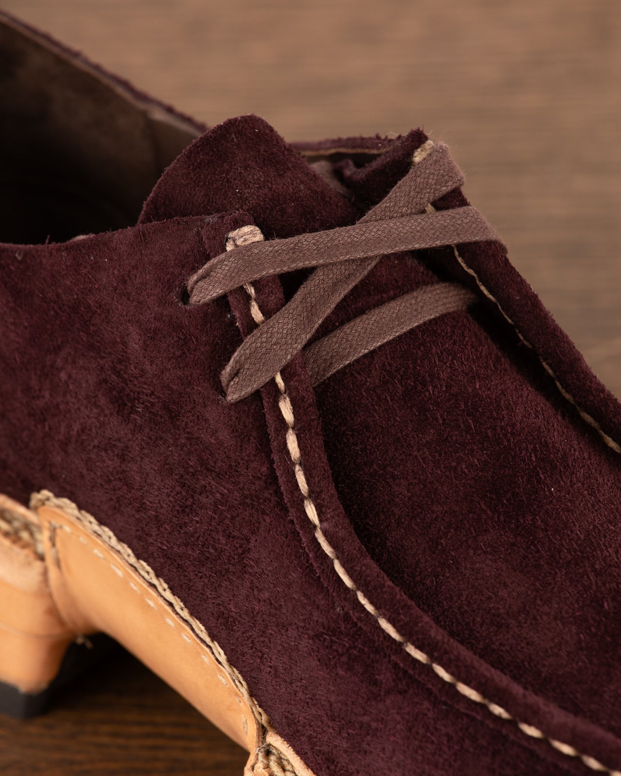 Arch Support Project Military Moc Low Boot - Mahogany Roughout