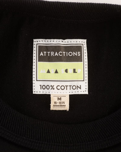 Attractions Biltbuck Boots Sole Tee - Black - Standard & Strange