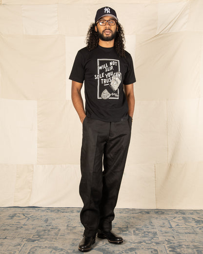 Attractions Biltbuck Boots Sole Tee - Black - Standard & Strange