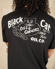 Attractions Black Cat Pocket Tee - Black - Standard & Strange