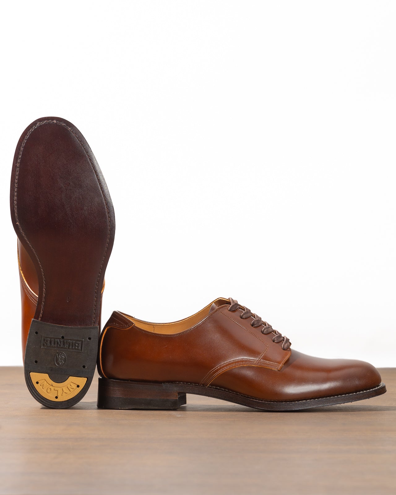 Attractions Cordovan Service Shoes - Bourbon - Standard & Strange