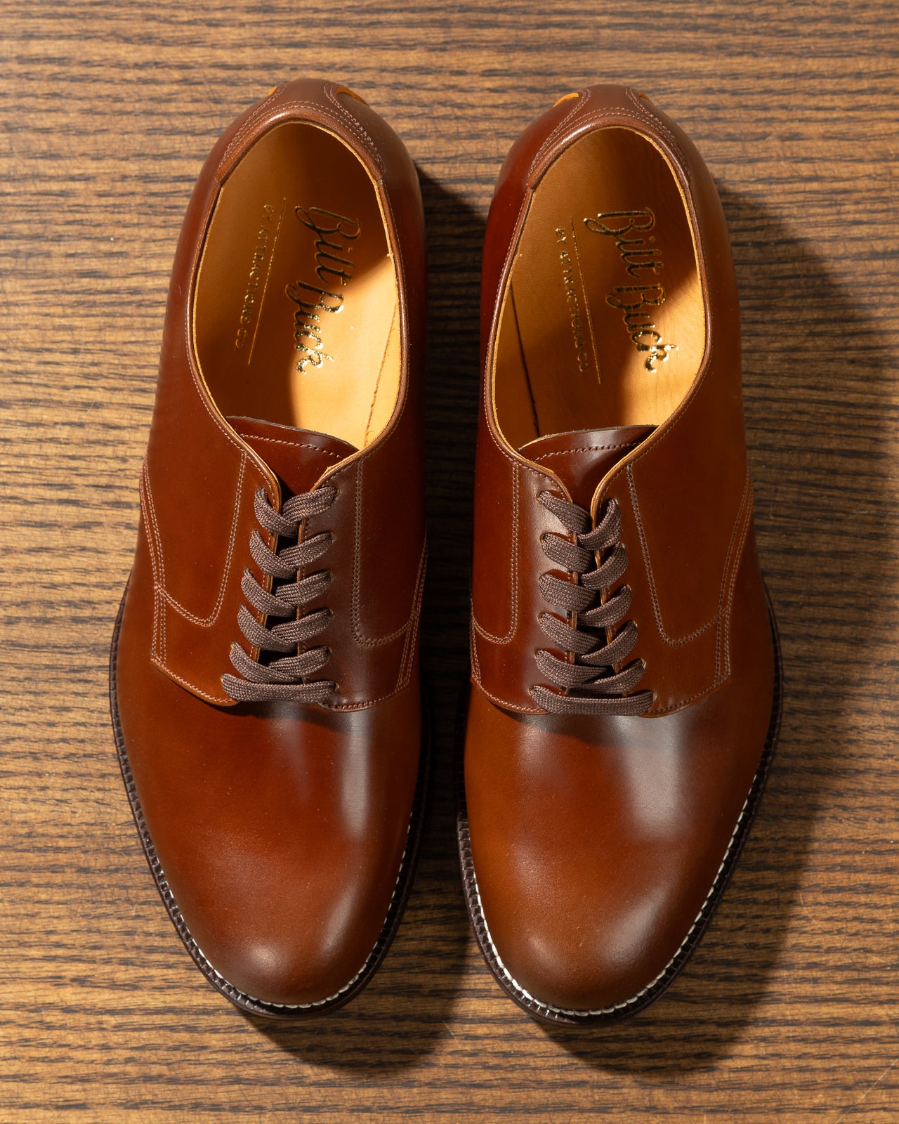 Attractions Cordovan Service Shoes - Bourbon - Standard & Strange