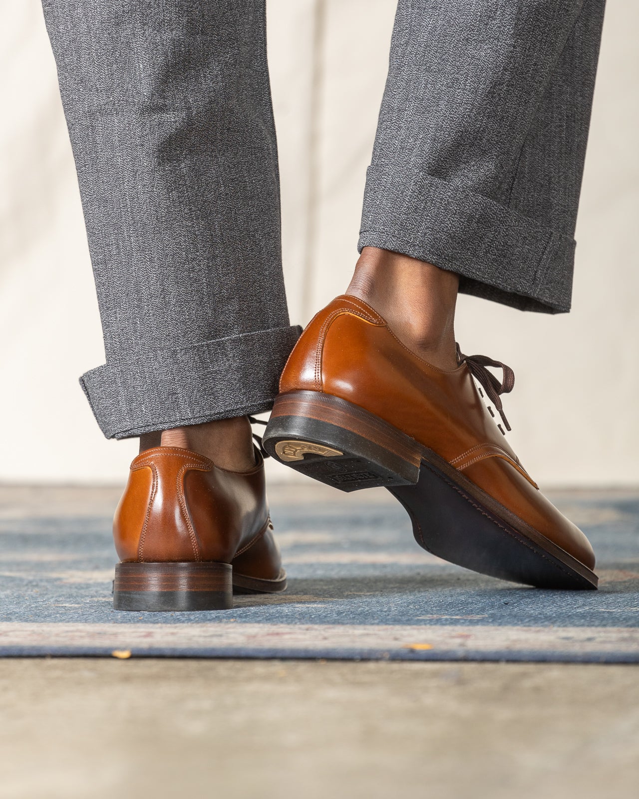 Attractions Cordovan Service Shoes - Bourbon - Standard & Strange