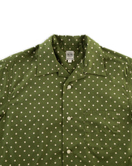 Attractions Dot Cotton Shirt - Green - Standard & Strange