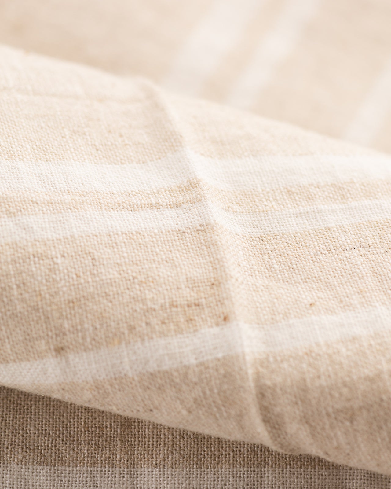 Attractions Double Pleats Border Trousers - Ivory - Standard & Strange