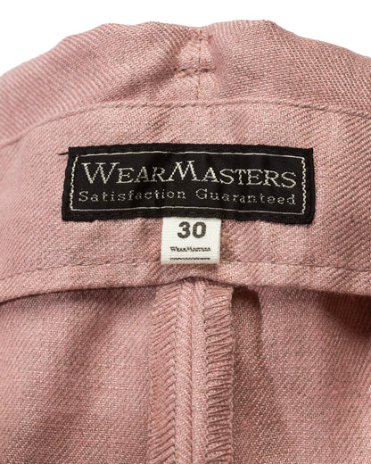 Attractions Double Pleats Linen Trousers - Pink - Standard & Strange