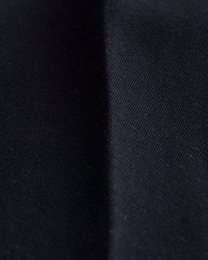 Attractions Double Pleats Trousers - Black Wool Linen - Standard & Strange