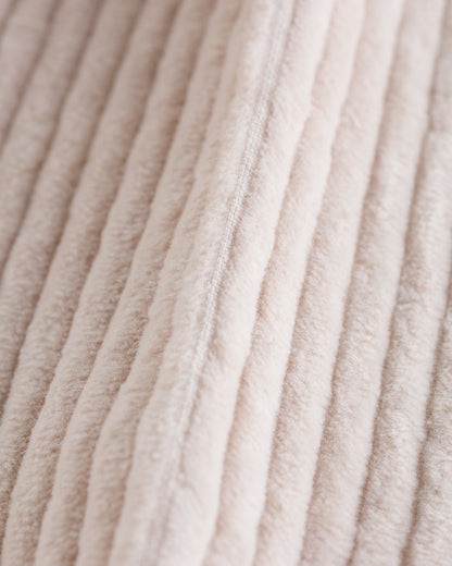 Attractions Double Pleats Trousers - White Wide Wale Corduroy - Standard & Strange